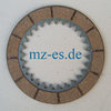 Kupplungsscheibe Reibbelag 3,3mm, MZ ES 175-250/0-2